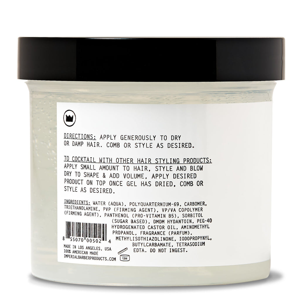 Gel Pomade - 12oz
